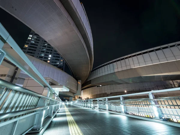 Kavşağı'nda Japonya gece görünümü — Stok fotoğraf