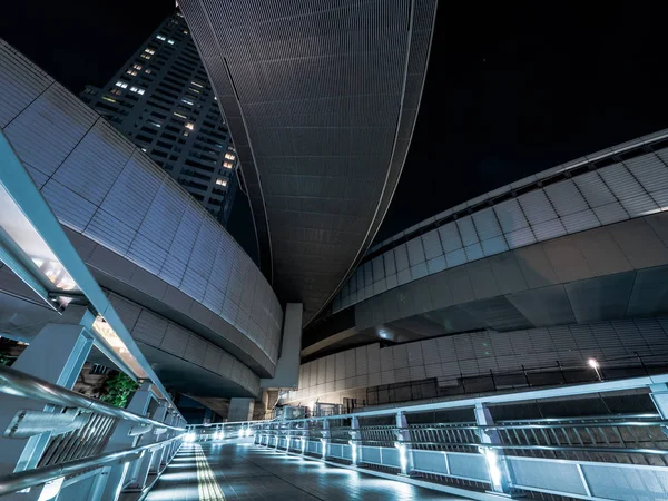 Jonction au Japon Vue de nuit — Photo