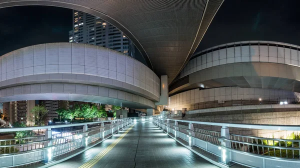 Jonction au Japon Vue de nuit — Photo