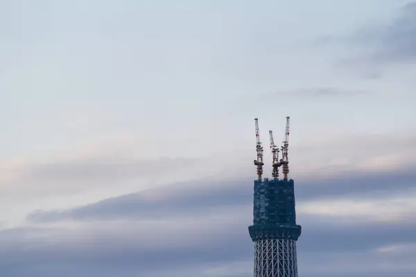 도쿄 스카이 트리 풍경 — 스톡 사진