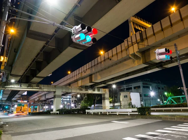 Sammenløpet i Japan Tokyo – stockfoto