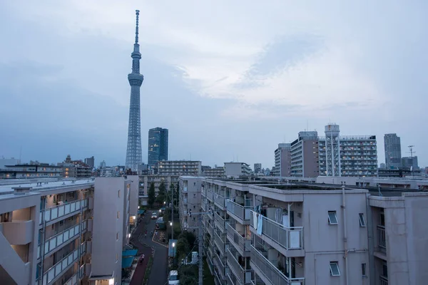 Huisvesting complex in Japan — Stockfoto