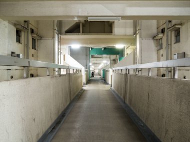 Konut Kompleksi gece görünümü