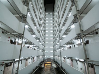 Konut Kompleksi gece görünümü