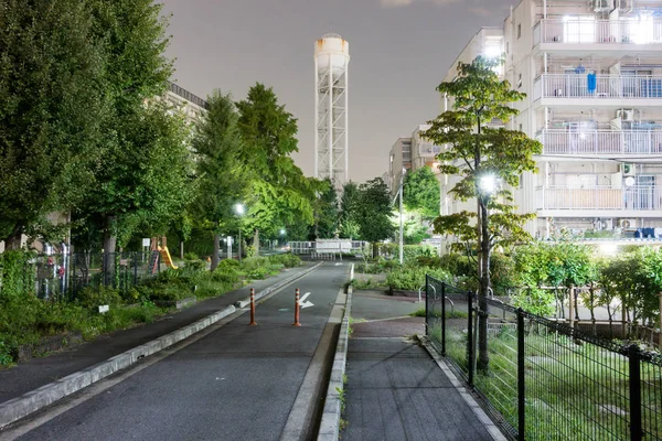 Housing complex Night View — Stock Photo, Image