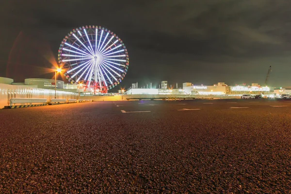 Ferris wheel Night view — Stock Photo, Image