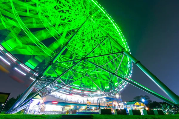 Grande roue Vue de nuit — Photo