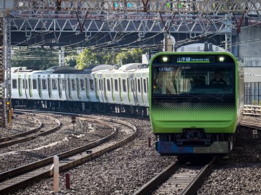 Japonya Tokyo tren