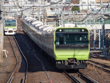 Japonya Tokyo tren