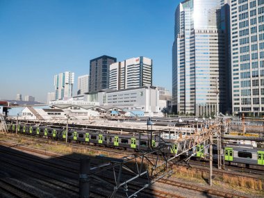 Japonya Tokyo tren