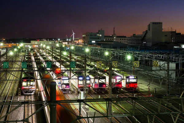 Voertuig basis nacht weergave — Stockfoto