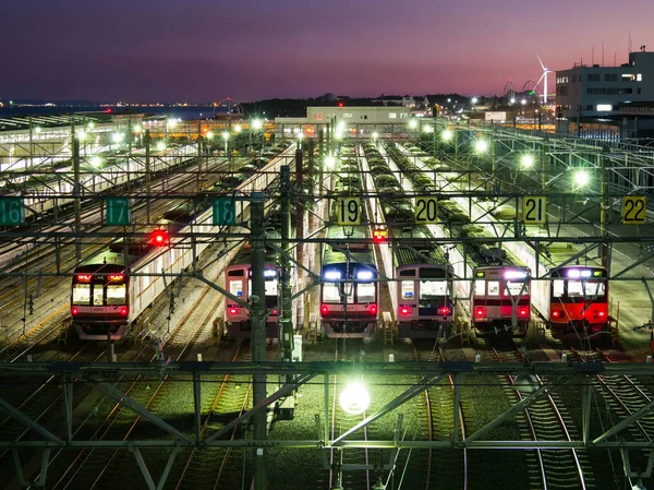 Araç temel gece görünümü