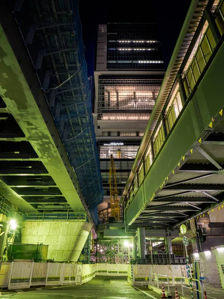 Tokyo Shibuya Sanierung Nachtsicht — Stockfoto