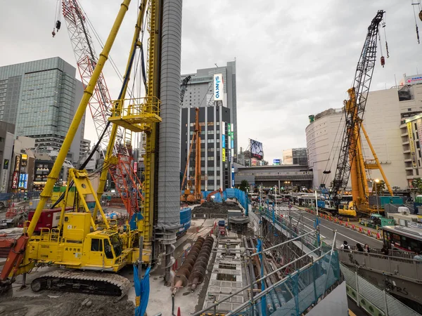 Landskap i Tokyo shibuya — Stockfoto