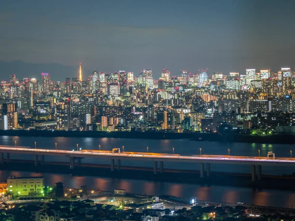 Camera di osservazione vista serale in Giappone — Foto Stock