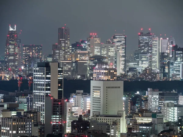 Habitación de observación vista nocturna en Japón —  Fotos de Stock