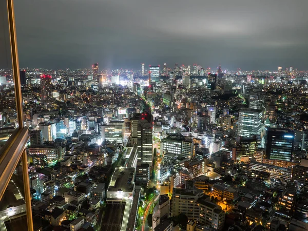 Παρατήρησης νύχτα δωμάτιο θέα στην Ιαπωνία — Φωτογραφία Αρχείου