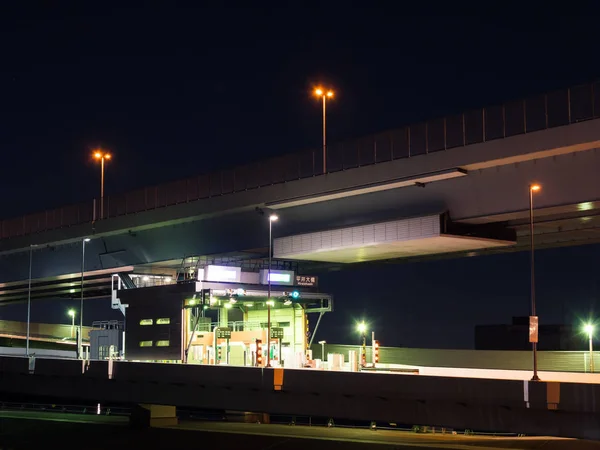 Highway toll gate — Stockfoto