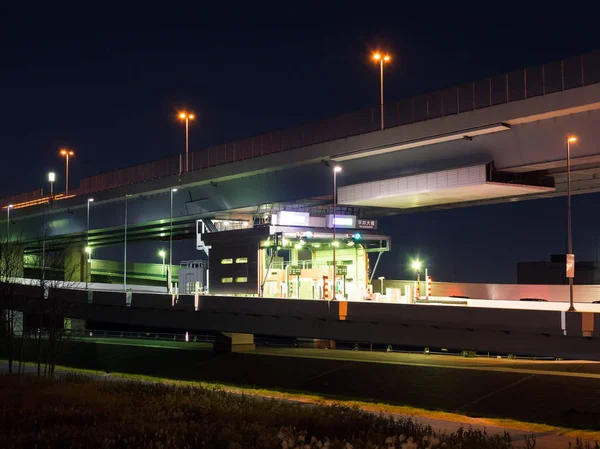 Highway toll gate — Stock Photo, Image