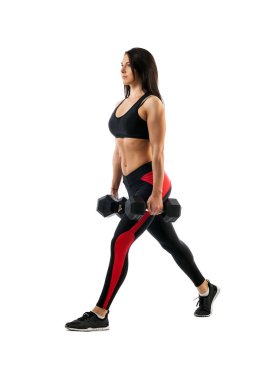 dumbbells ile kalçalar için egzersiz 