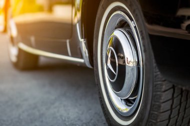 Novosibirsk, Rusya - 16 Haziran 2017: Mercedes-Benz 190 sl