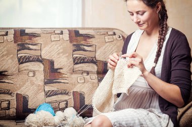 esmer kadın dokuma kumaşlar