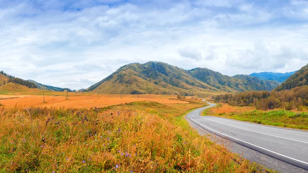 The landscape of the Altai mountains, — Stock Image The landscape of the Altai mountains, Stock Picture