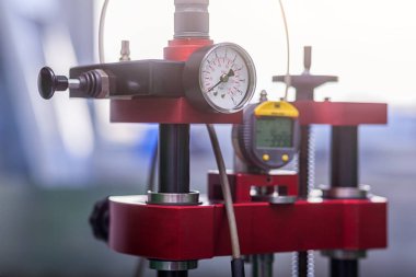 bir metal fabrika yakın çekim