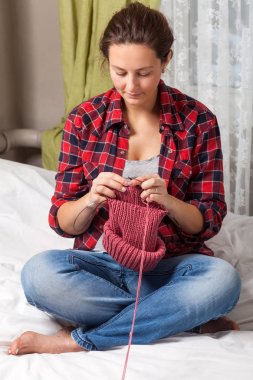 hamile kadın örgü