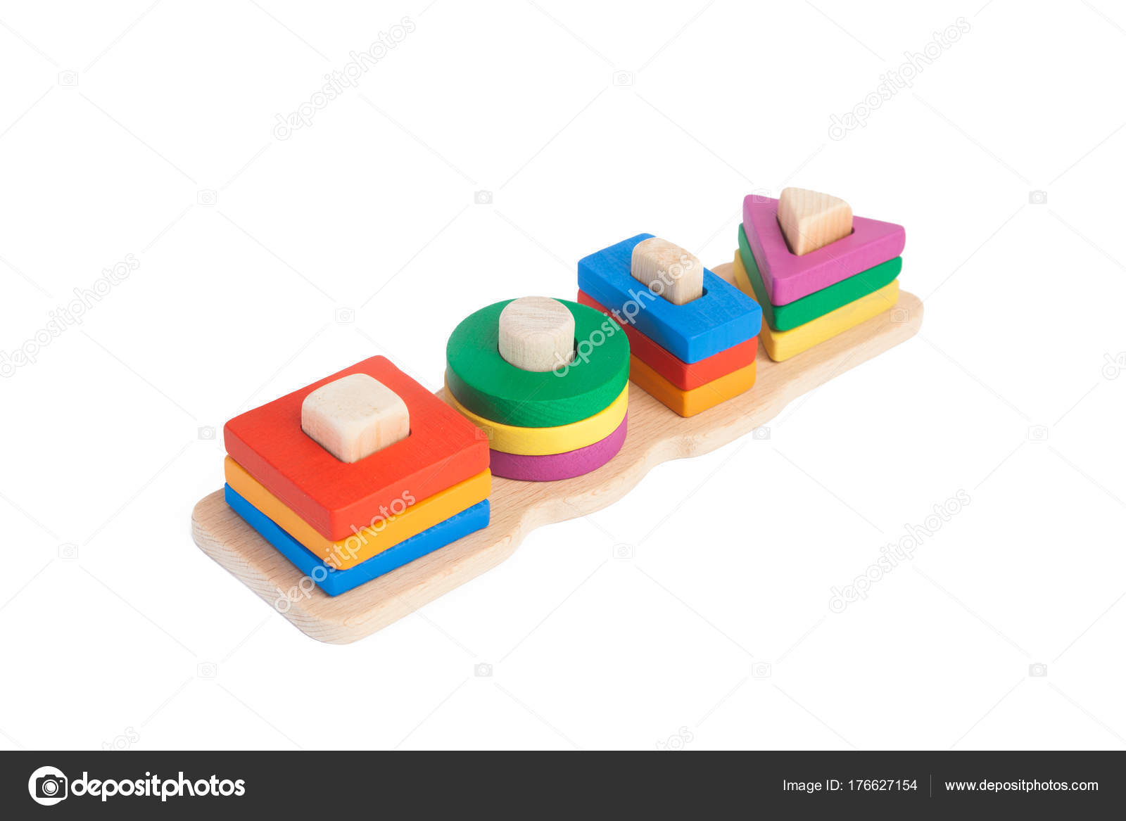 a wooden toy