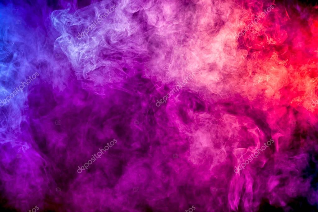 Fondo: negro con morado | Humo Colores Morado Rosa Rojo Sobre Fondo