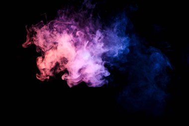 Arka plandan vape duman