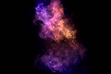 Arka plandan vape duman