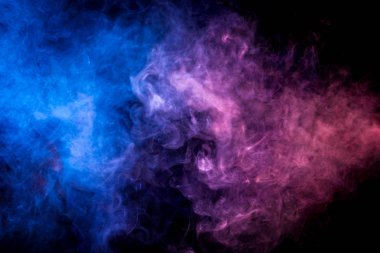 Arka plandan vape duman