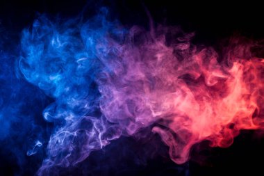 Arka plandan vape duman