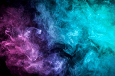 Arka plandan vape duman