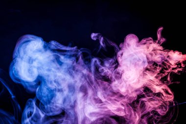 Arka plandan vape duman