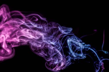 Arka plandan vape duman