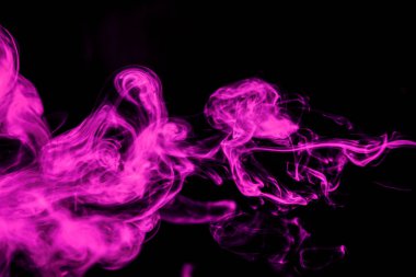 Arka plandan vape duman