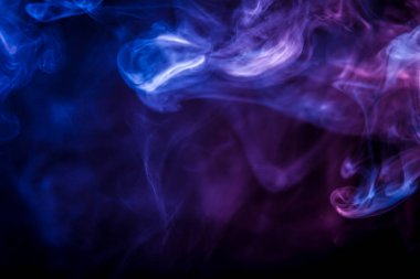 Arka plandan vape duman