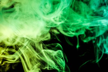 Arka plandan vape duman