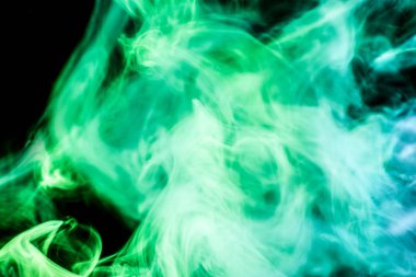 Arka plandan vape duman