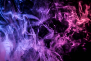 Arka plandan vape duman