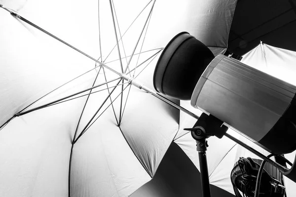Studio ljus för fotografering — Stockfoto