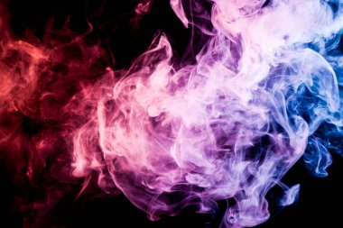 Arka plandan vape duman