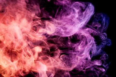 Arka plandan vape duman