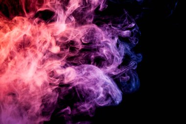 Arka plandan vape duman