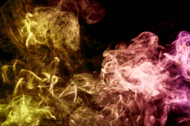 Arka plandan vape duman