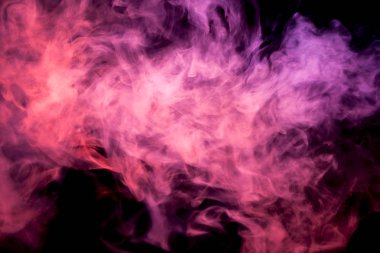 Arka plandan vape duman