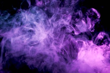 Arka plandan vape duman